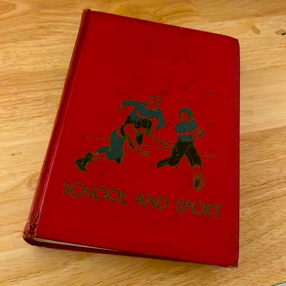 School and Sport The Children’s Hour hardcover vintage 1953 book 10